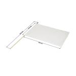 Flag "Wood" White