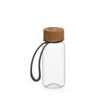 Trinkflasche "Natural", 400 ml, inkl. Strap 