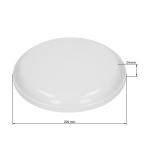 Flying disc "Space Flyer 21" Milky transparent