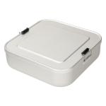 Lunch box "Quadrado", large Silver