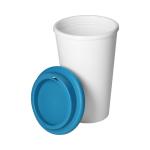 Kaffeebecher "Premium", upcycling Weiß