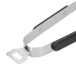 Grillzange "Opener" mit Kapselheber, 35 cm Grau