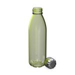 Glass bottle "Colare", 0.60 l Transparent green