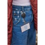 Badge holder "Badge" Black/silver