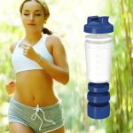 Shaker "Protein", Pro 2+, 0,40 l Transparent