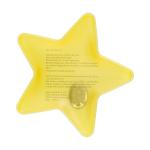 Gel heating pad "Star", small Yellow