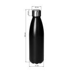 Edelstahlflasche "Colare", 0,70 l, einwandig Silber