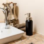Aluminium soap dispenser "Superior Black