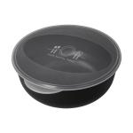 Food Bowl "ToGo", 2,2 l, 1K lid Black