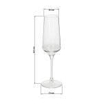 Sektglas "Vista" Transparent