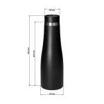 Vakuumflasche "Dallas" 550 ml Schwarz
