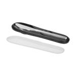Cutlery set in PP case "YOKA" Convoy grey