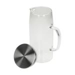 Glass carafe ‘Vivara’ 1l Transparent