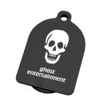 Chip keyring "Ghost" with chip White