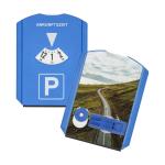 Parking disk "Professional", blue mat Blue mat, black