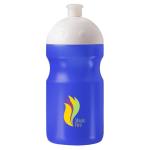Water bottle "Fitness" 0.5 l with suction lock White