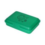 Storage box "School box" junior Milky transparent