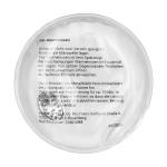 Gel-Wärmekissen "Rund" Transparent