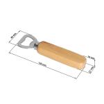Bottle opener "Woody" Brown
