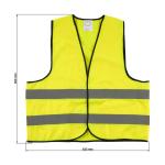 Safety vest "Standard" poly bag Neon/orange