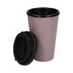 Kaffeebecher "PremiumPlus" aus anteilig biob. Kunststoff Schieferblau