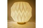 Coollux foldable Origami-inspired paper LED lamp Luna 25cm Nature