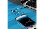 2081 | Xoopar Mr. Bio Charging cable Aztec blue