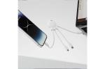 2087 | Xoopar Octopus Charging cable Weiß