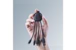 4000 | Xoopar Iné Smart Charging cable with NFC Schwarz