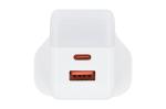 Xoopar ICE-G 65W GaN Power Adapter with UK Plug White
