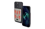 Enjoy Technology Xoopar Smile Wireless Mirror Powerbank Kompatibel mit MagSafe 5000 mAh Hellgrau