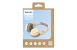 Enjoy Technology TAH3209 |Philips Bluetooth on ear Kopfhörer mit 25 Stunden Spielzeit Beige