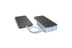 Fresh 'n Rebel Wireless Powerbank 10000mAh Compatible with MagSafe Light blue