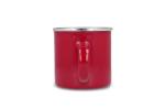 Enamel mug 350ml Red