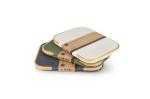 InSideOut folding basket with lid Sogne 40.5 x 33 x 42cm rPET Olive