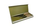 InSideOut 3 Stück Essential Messer Set Ravn Holz