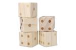 InSide Out Giant Wooden Dice Game Timber