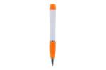 Ball pen Hawaii with tri-colour highlighter Orange/white