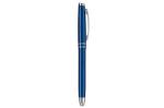 Pen set 2 stripes barrel metal Dark blue