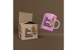 Custommade giftbox for mugs Brown