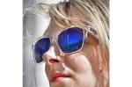 Sunglasses Bradley transparent UV400 Transparent blue