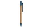 Ball pen bamboo with wheatstraw Aztec blue
