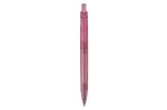 Kugelschreiber aus R-PET-Material Transparent rosa