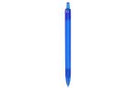Ball pen ocean bound paper clip Transparent blue