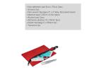 First Aid kit 14pc Rora Red