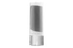 Cleaner with microfiber cloth 30ml Transparent white