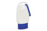 Sunscreen Lotion with carabiner SPF30 recycled material Aztec blue