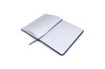 Notebook A5 PU with grid dot pages Dark blue