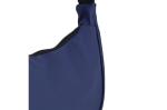 PU-coated R-PET 600D half moon sling bag 20L Dark blue