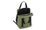 PU-beschichteter R-PET 600D Rucksack 27,5 x 12 x 37,5 cm 12 l Olivgrün